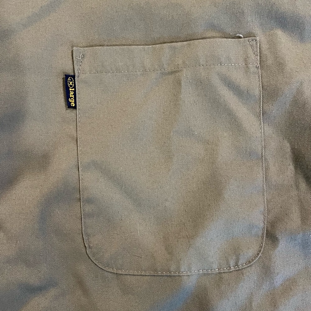Vintage X-Large brand long-sleeved workwear button-up